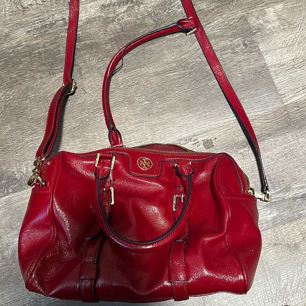 Red Tory Burch bag